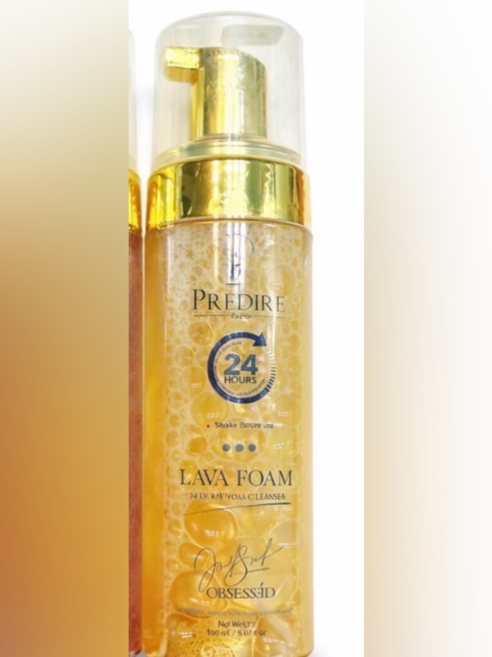 Predire Paris Lava Foam Cleanser Luxury DUO 24 Hour Foam Cleanser 150ml Each